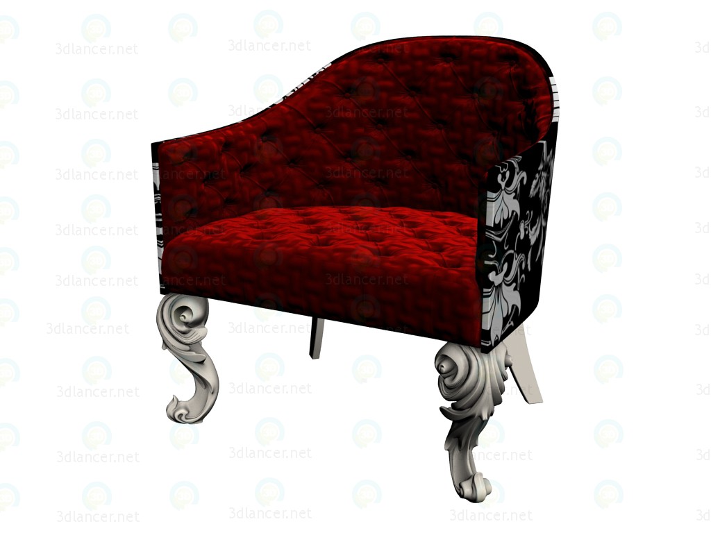 3 डी मॉडल Bellini कुर्सी - पूर्वावलोकन