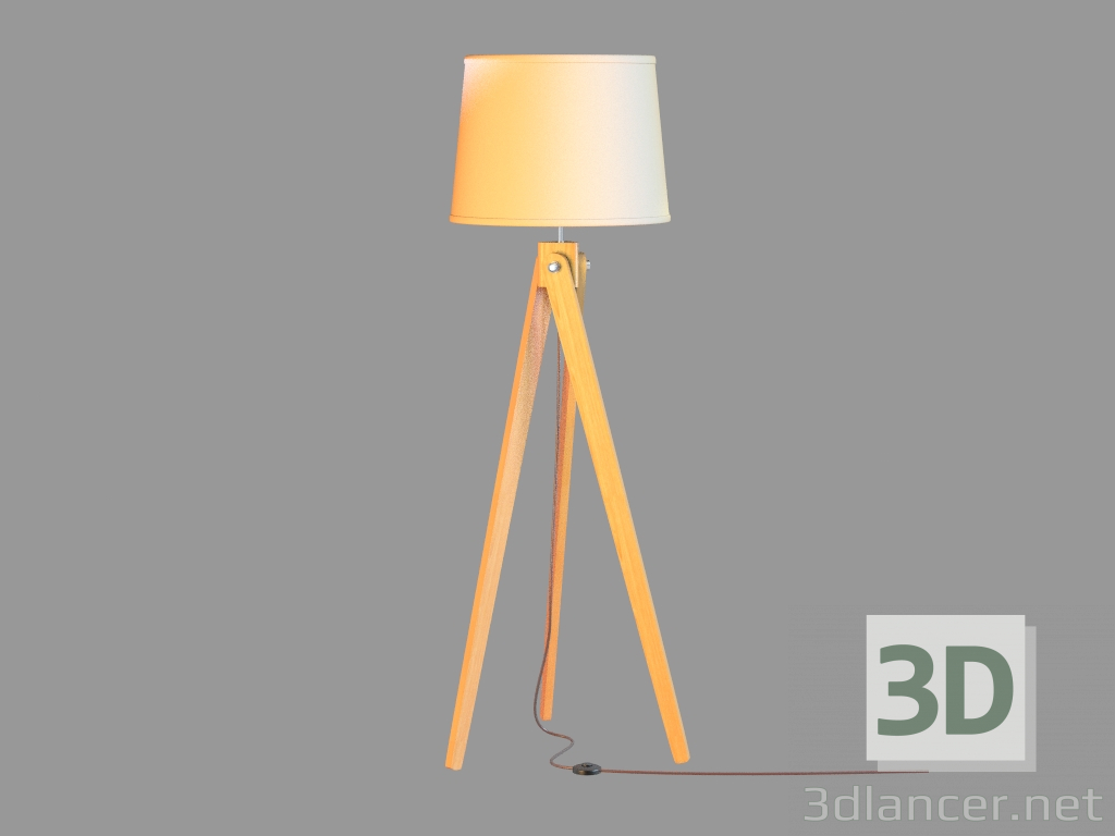 3d model Lámpara de pie 490040401 - vista previa