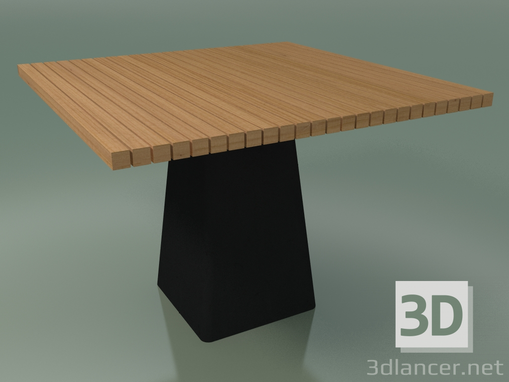 3D Modell Tisch im Freien InOut (35, Anthrazitgrau Keramik) - Vorschau