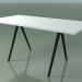 modèle 3D Table rectangulaire 5409 (H 74 - 79x159 cm, stratifié Fenix F01, V44) - preview