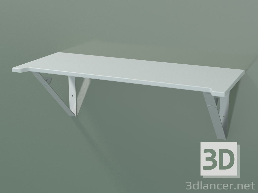 3d model Shelf (L 60, P 24, H 21 cm) - preview