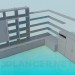 modèle 3D Structure armoire d’angle - preview