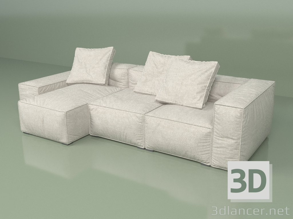 3D modeli inci kanepe - önizleme