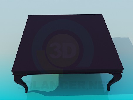 3D Modell Couchtisch - Vorschau