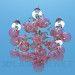 3d model Chandelier-holiday balls - preview