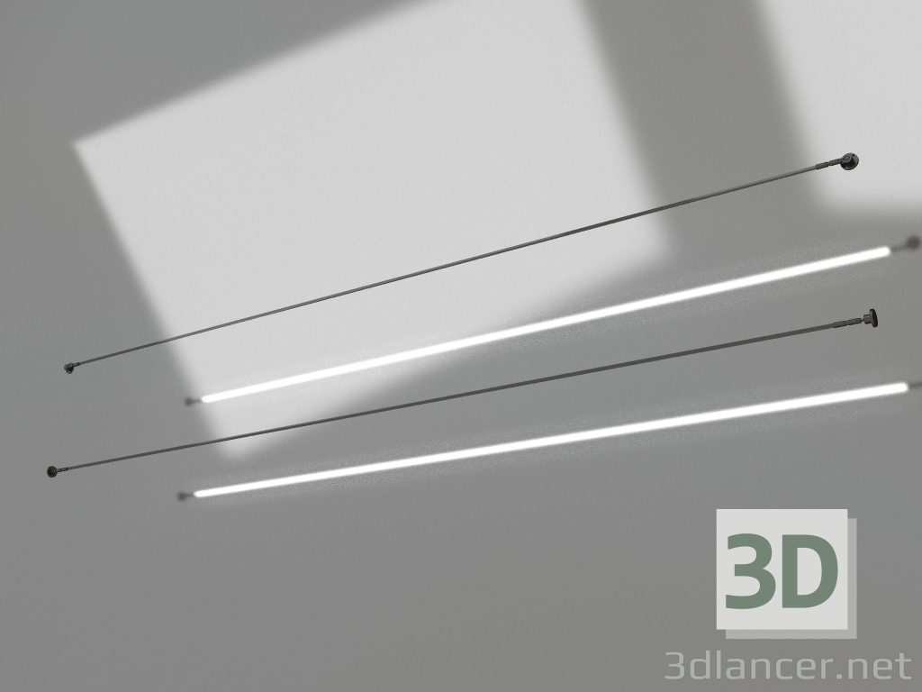 Modelo 3d Lâmpada de corda Skyline definida 10 metros (2216-1000.19) - preview