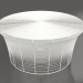 3D modeli Alçak sehpa (Akik gri) - önizleme