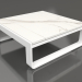 modello 3D Tavolino 70 (DEKTON Aura, Bianco) - anteprima