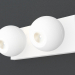 3d model Falsa pared lámpara LED (DL18403 21WW-White) - vista previa