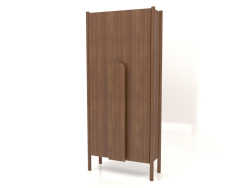 Wardrobe with long handles W 01 (800x300x1800, wood brown light)