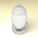 urna para cenizas 3D modelo Compro - render