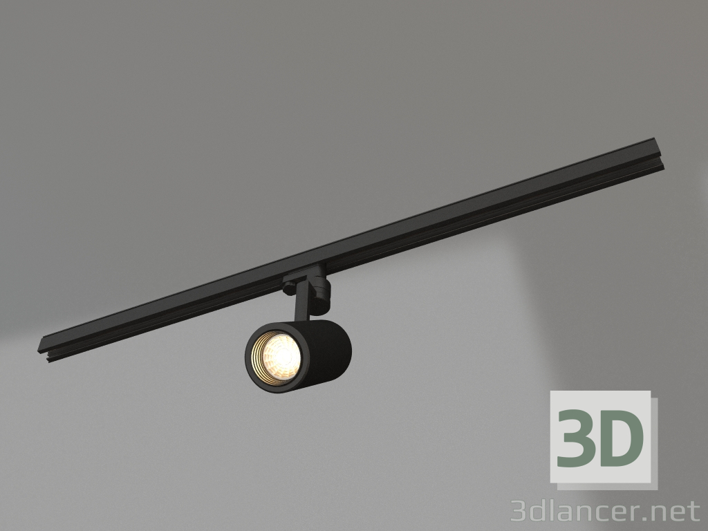 3d model Lámpara LGD-ZEUS-4TR-R88-20W Cálido (BK, 20-60 grados) - vista previa
