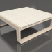 modello 3D Tavolino 70 (DEKTON Danae, Sabbia) - anteprima
