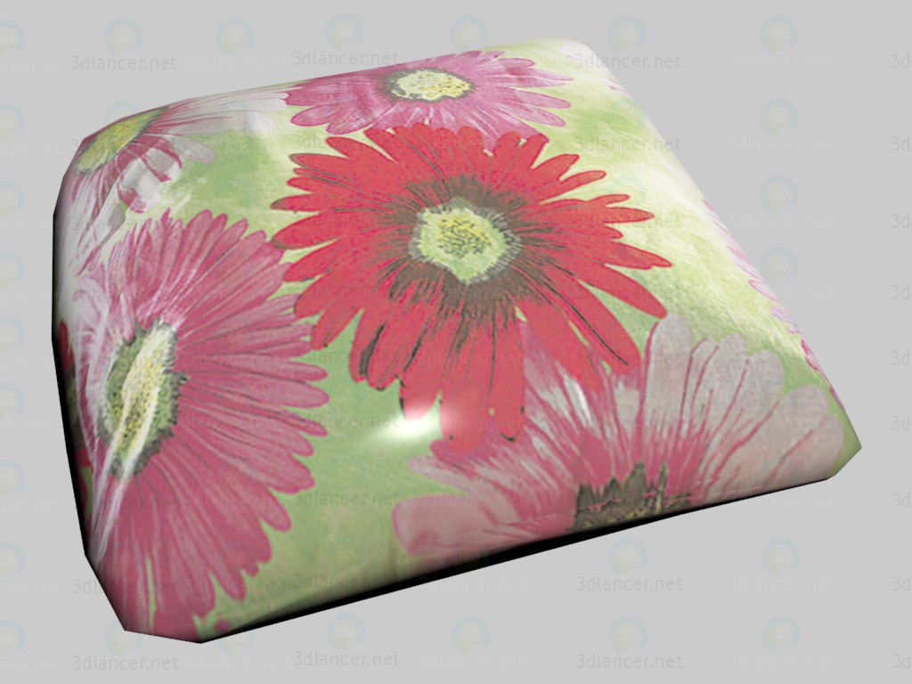 3d model Pillow Flower - preview