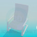 3d model Armchair for relaxation - preview