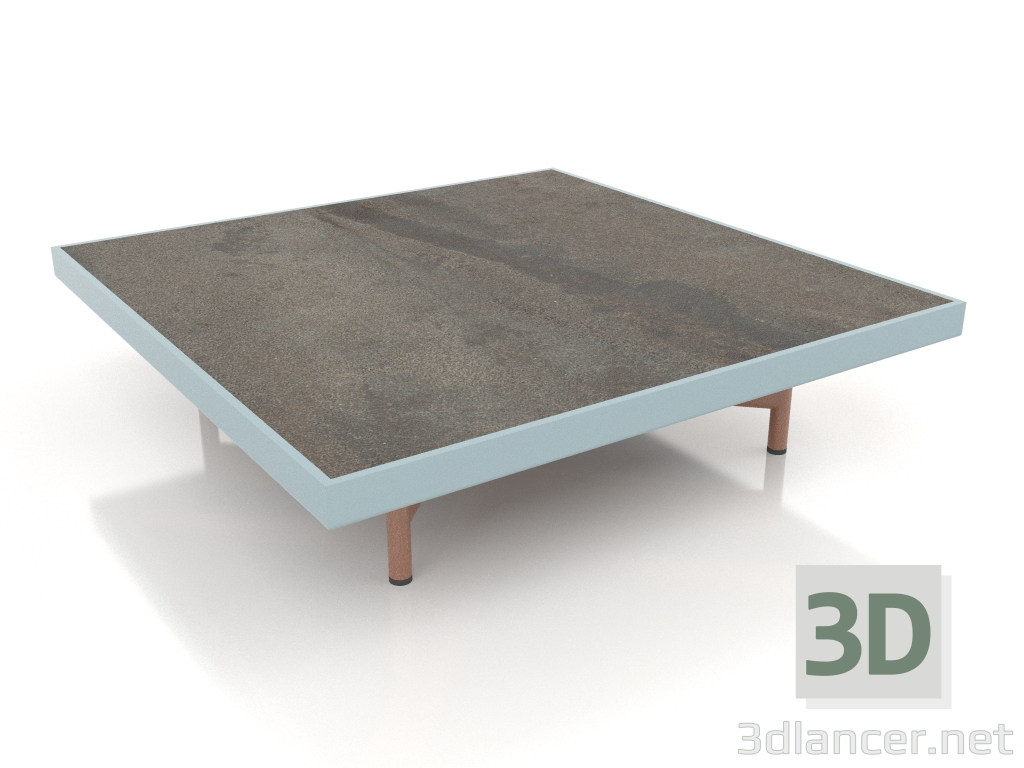 3d модель Квадратний журнальний столик (Blue grey, DEKTON Radium) – превью