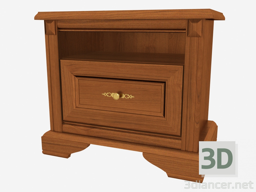 3d model Bedside table (NKOM 1SO) - preview