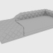 modèle 3D Canapé MILTON (SPECIALCOMPOSITION) (290x112xH66) - preview