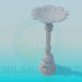3d model Gypsum base on the stem - preview
