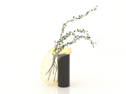 Vase en verre Gutta Boon Vase CS2 (option 2)