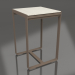 modèle 3D Table de bar 70 (DEKTON Danae, Bronze) - preview