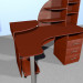 modèle 3D Table d’ordinateur SKU-3 - preview