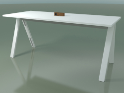 Mesa com bancada de escritório 5022 (H 105 - 240 x 98 cm, F01, composição 2)