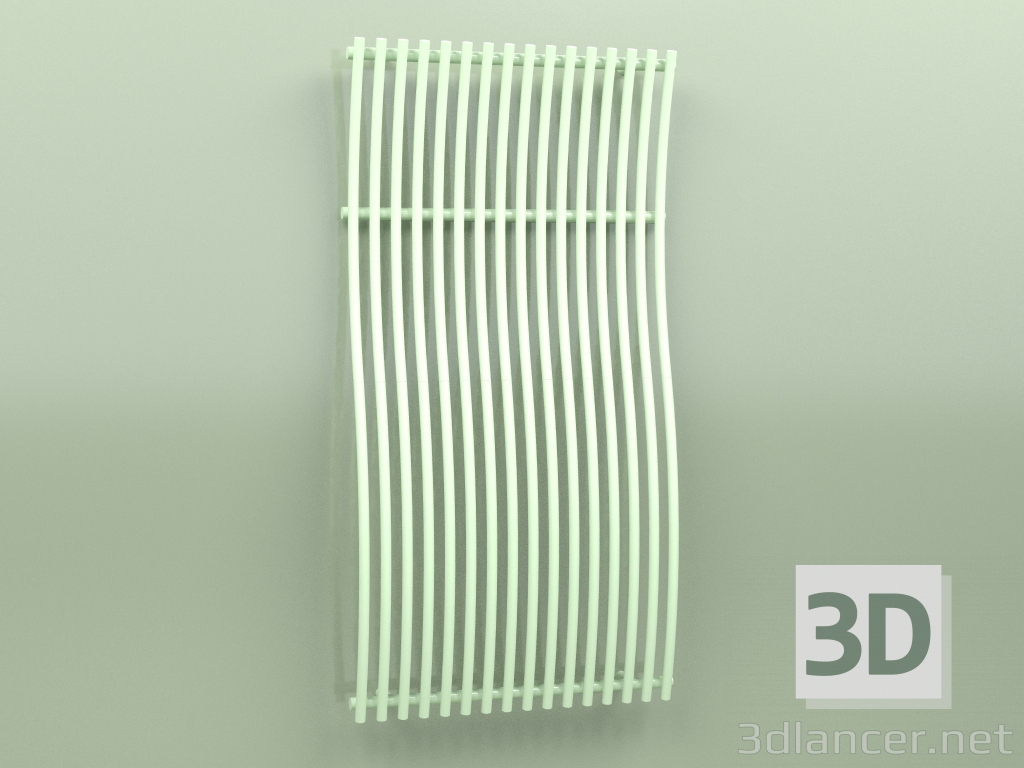 3D modeli Isıtmalı havlu askısı - Imia (1600 x 822, RAL - 6019) - önizleme