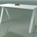 modello 3D Tavolo con piano da ufficio 5021 (H 105-200 x 98 cm, F01, composizione 2) - anteprima