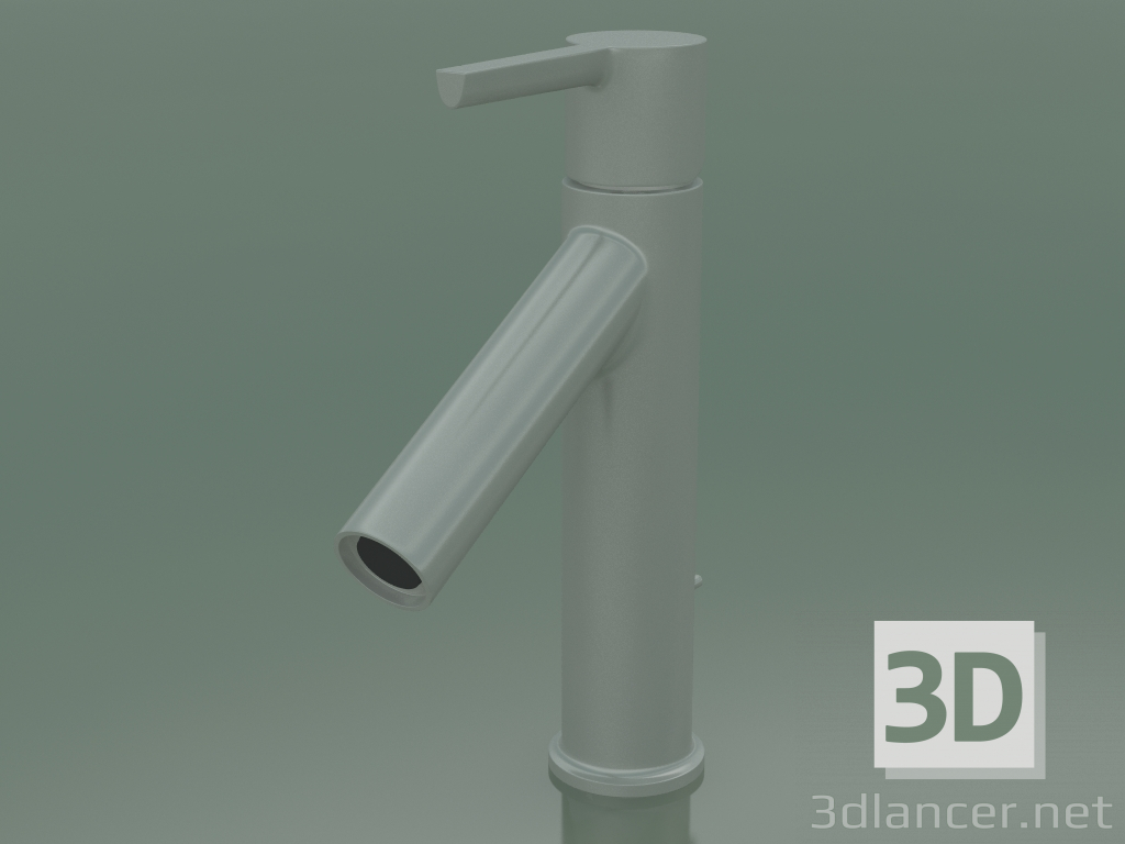 3D Modell Einhebel-Waschtischmischer 100 (Edelstahloptik, 10001800) - Vorschau