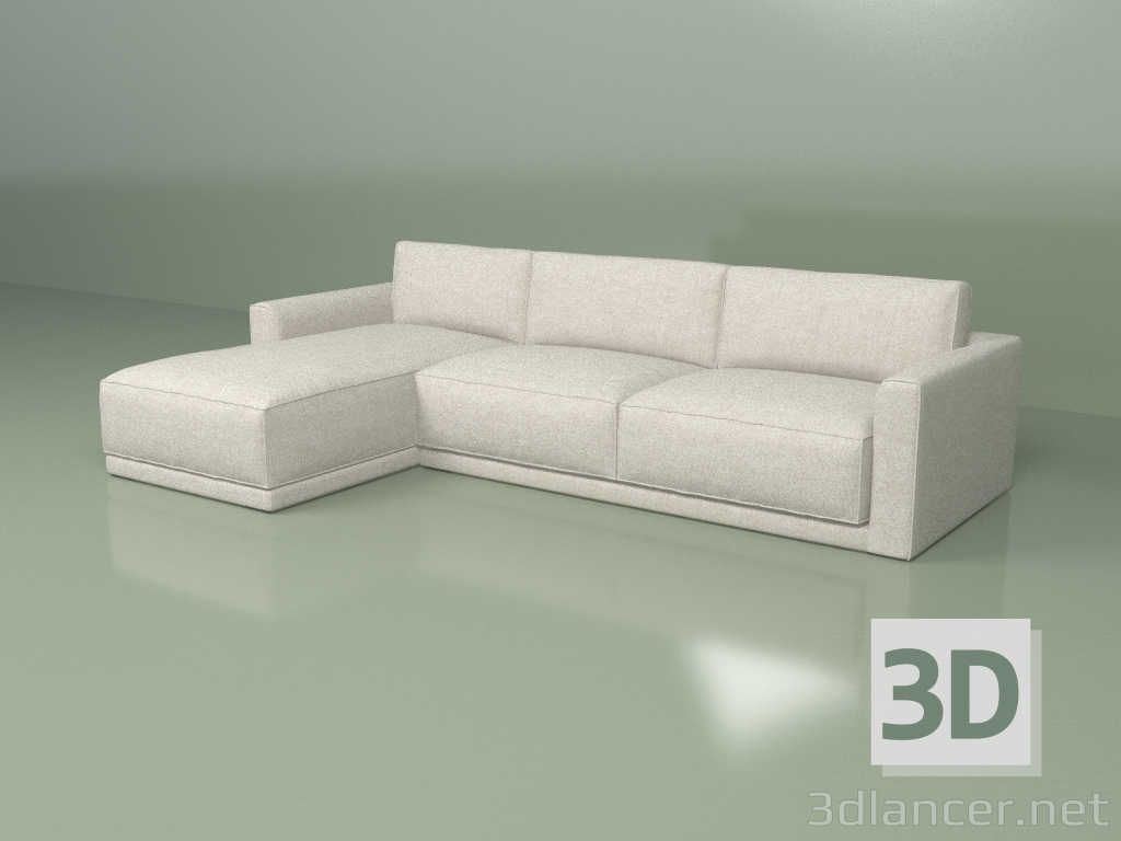 3D Modell Sofa Santimenty Big - Vorschau