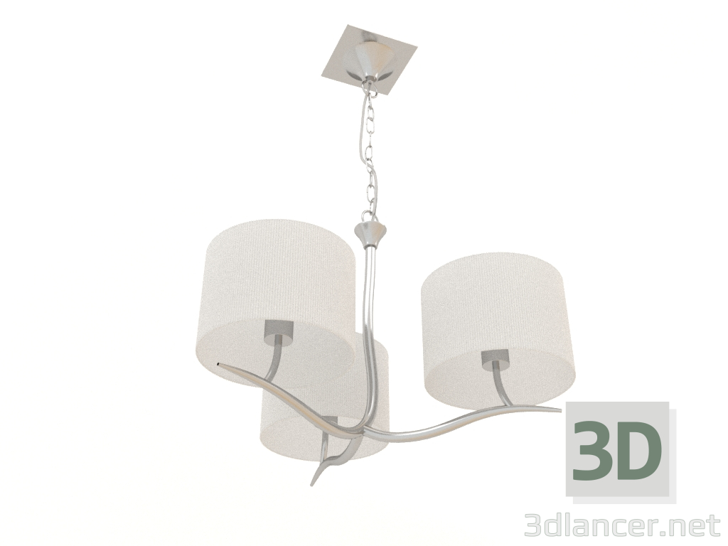 3d model Hanging chandelier (1131) - preview