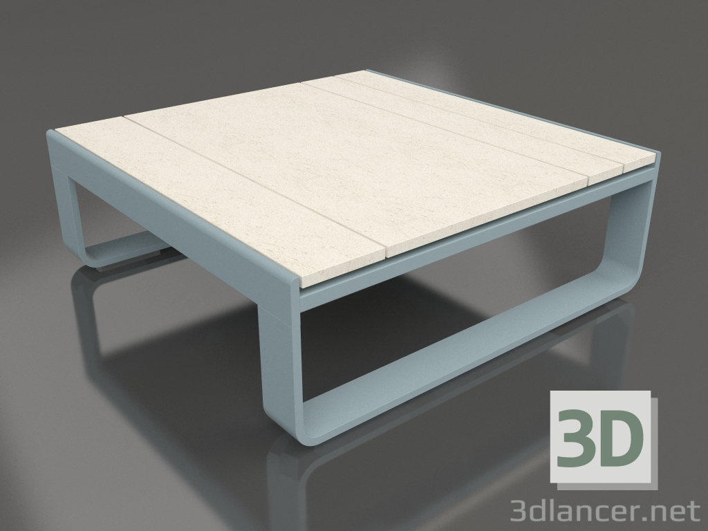 modèle 3D Table d'appoint 70 (DEKTON Danae, Bleu gris) - preview