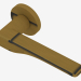 modèle 3D Poignée de porte Wave (bronze fumé) - preview