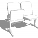 3D modeli Sandalye 001 - önizleme
