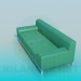 3D Modell Hi-Tech-Sofa - Vorschau