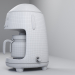 modello 3D di caffettiera a goccia comprare - rendering