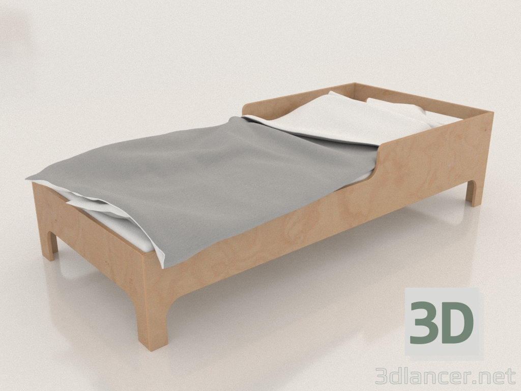3d модель Ліжко MODE A (BVDAA2) – превью