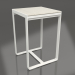 modèle 3D Table de bar 70 (DEKTON Danae, Gris agate) - preview
