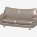 3d model Sofa three-seater F210 - preview
