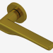 3d model Handle door Wave (Glossy brass) - preview