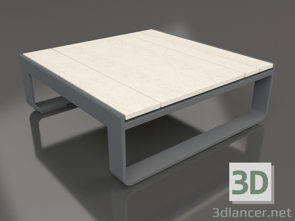 3d модель Боковой стол 70 (DEKTON Danae, Anthracite) – превью
