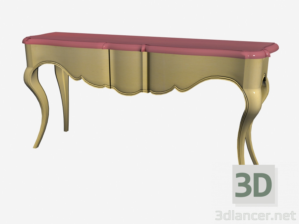 modello 3D Consolle classica 283 - anteprima