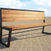 3d model Bench_2 - preview