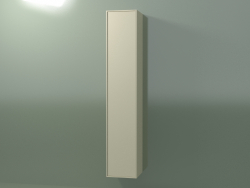 Wandschrank mit 1 Tür (8BUBFDD01, 8BUBFDS01, Knochen C39, L 36, P 36, H 192 cm)
