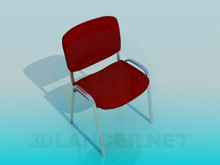 3 डी मॉडल कार्यालय की कुर्सी आईएसओ - पूर्वावलोकन