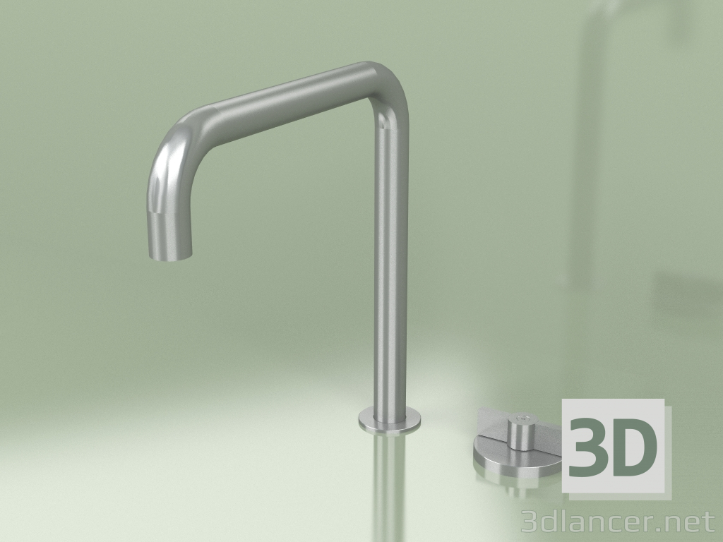 3d model Hydro-progressive 2-hole mixer with swivel spout (19 32, AS) - preview