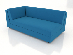 Sofa module 83 corner extended left