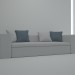 3d model springfield sofa - preview
