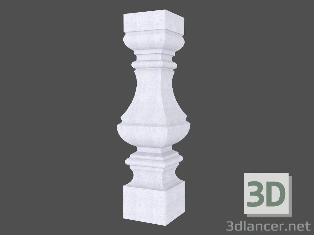 modèle 3D Balustrade (BB66NQ) - preview